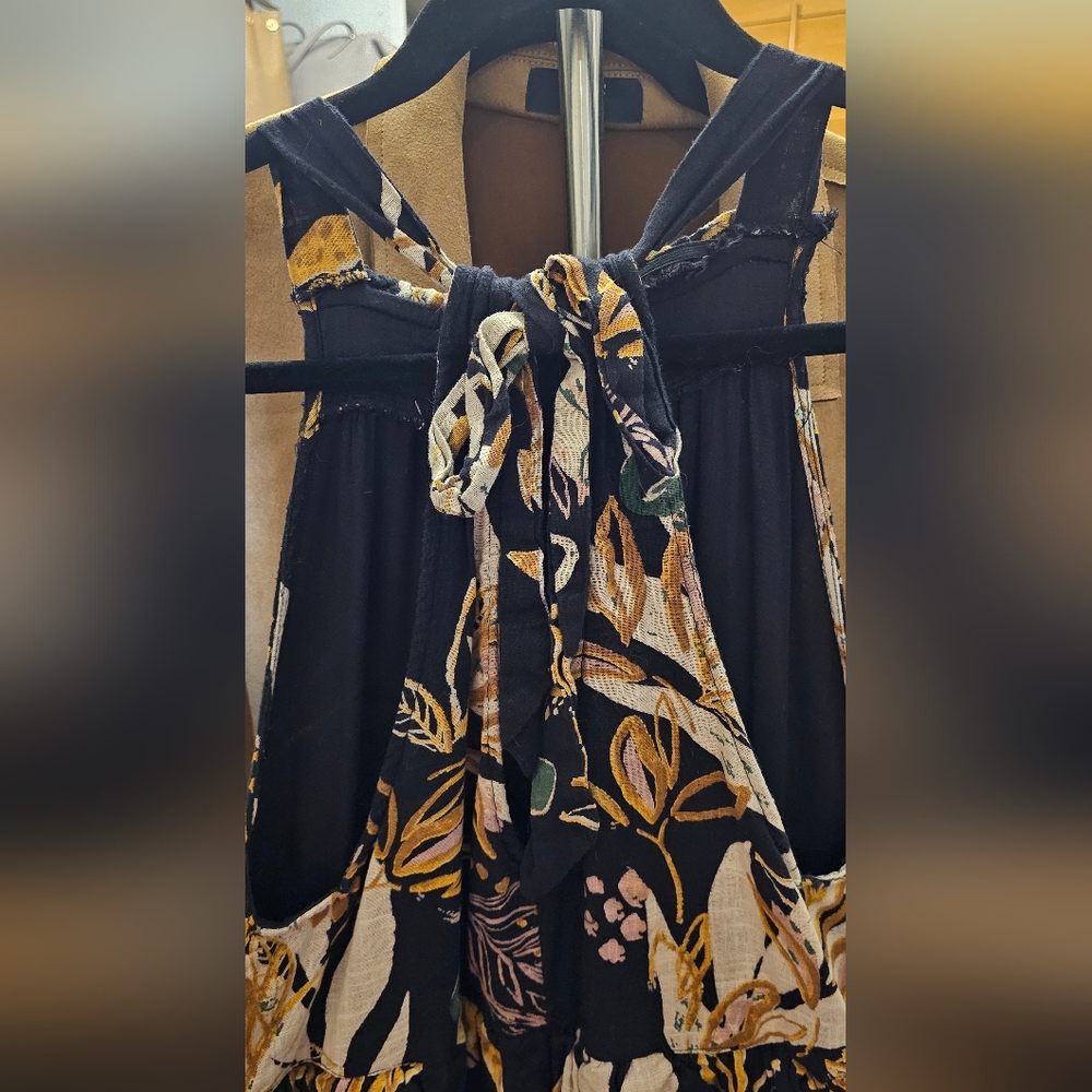 Free People Floral Print Dress. Size XS. - Picture 9 of 10